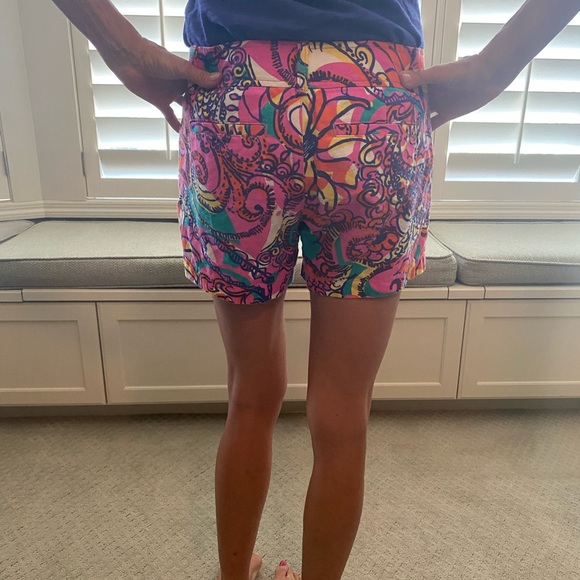Brightly colored Lilly Pulitzer Callahan Shorts - Picture 2 of 5